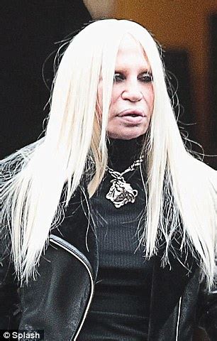 donatella versace without makeup.